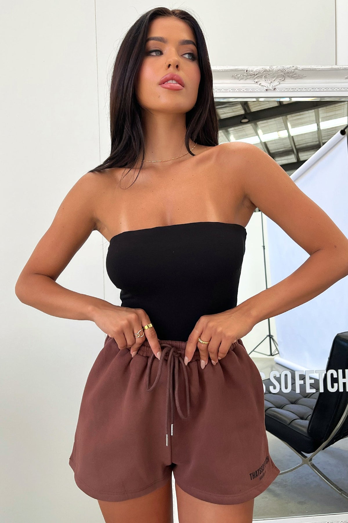 Shorts  Marrón