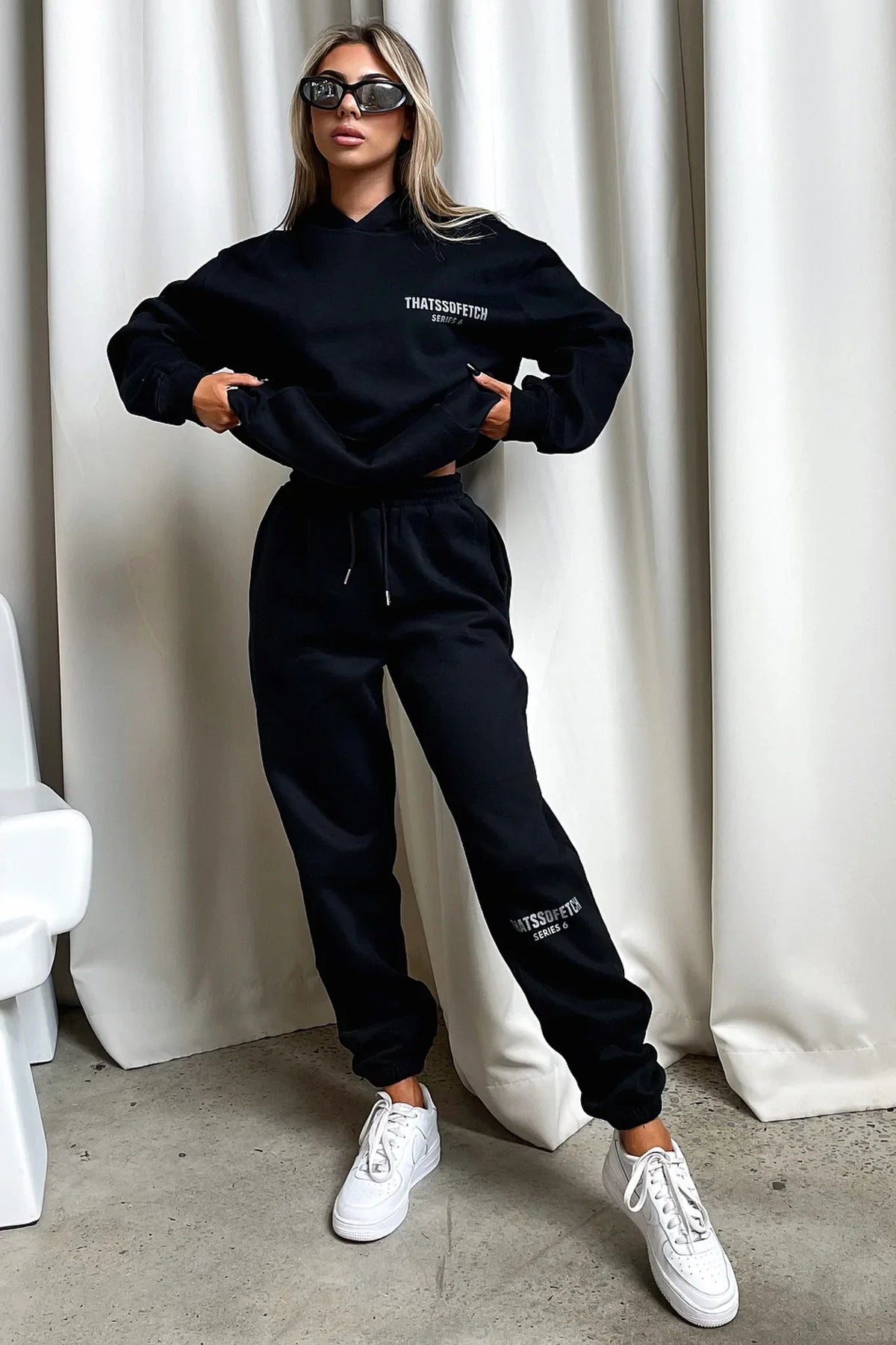 Pantalones de chándal - Negro