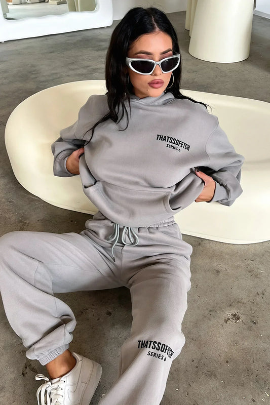Sudadera con capucha - Gris