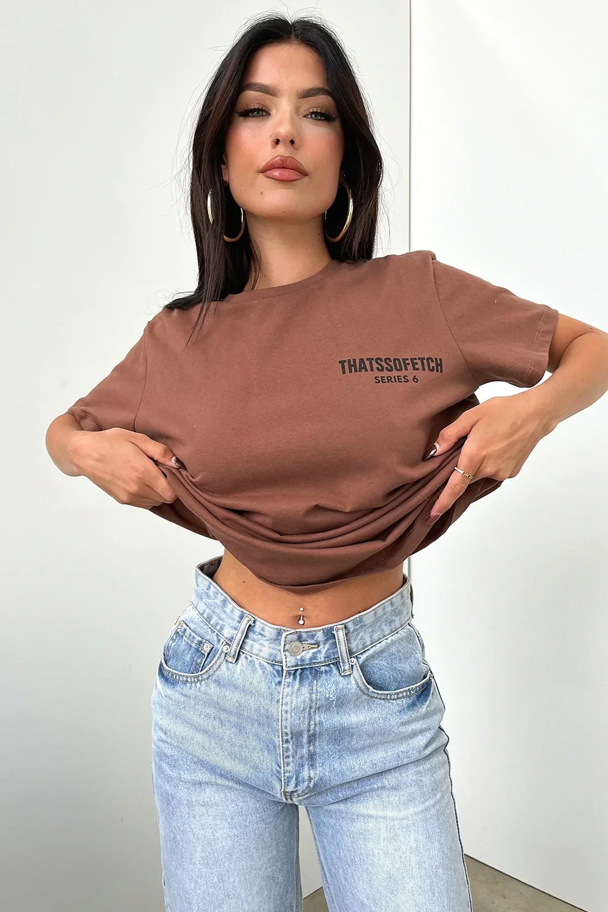 Camiseta - Marrón