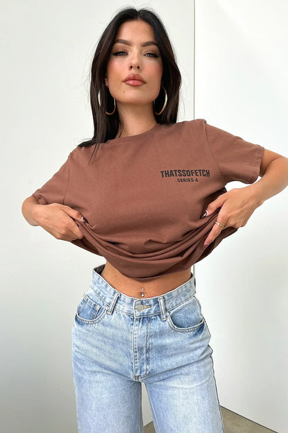 Camiseta - Marrón