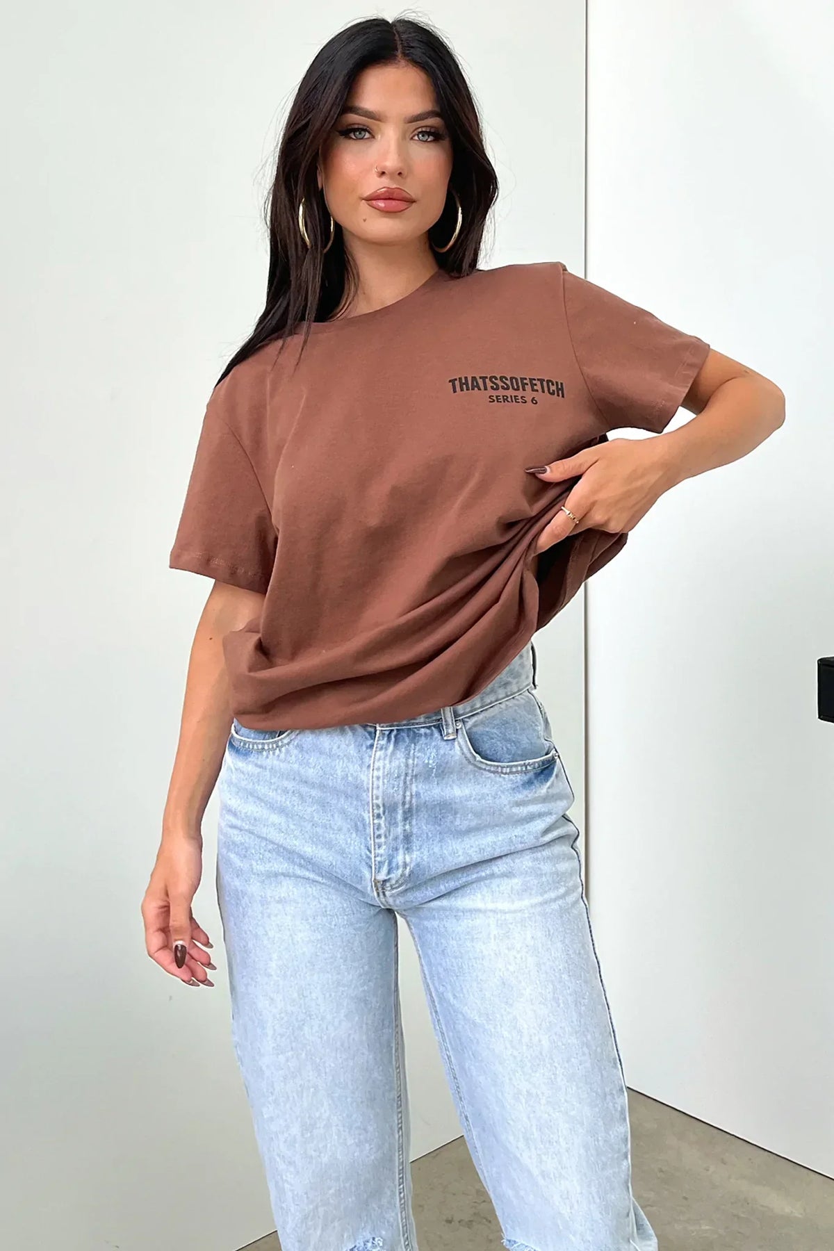 Camiseta - Marrón