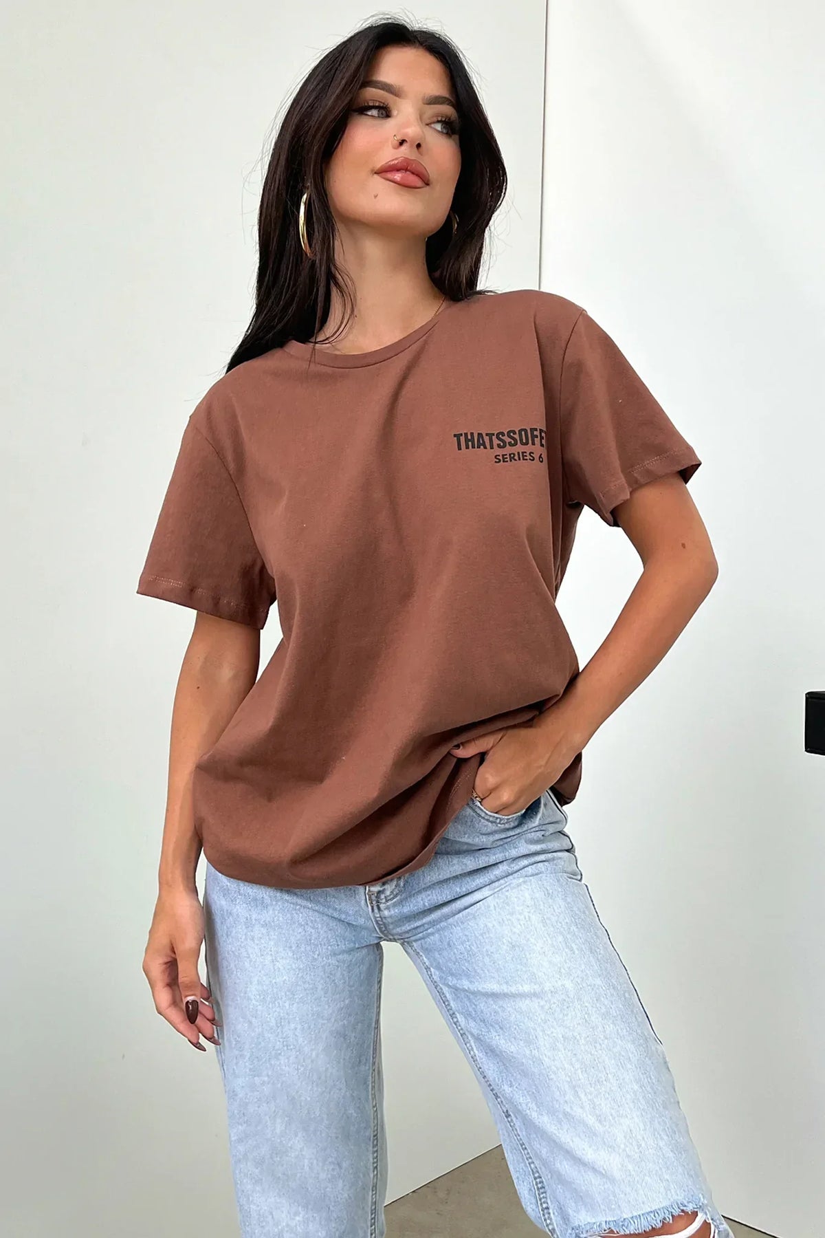 Camiseta - Marrón
